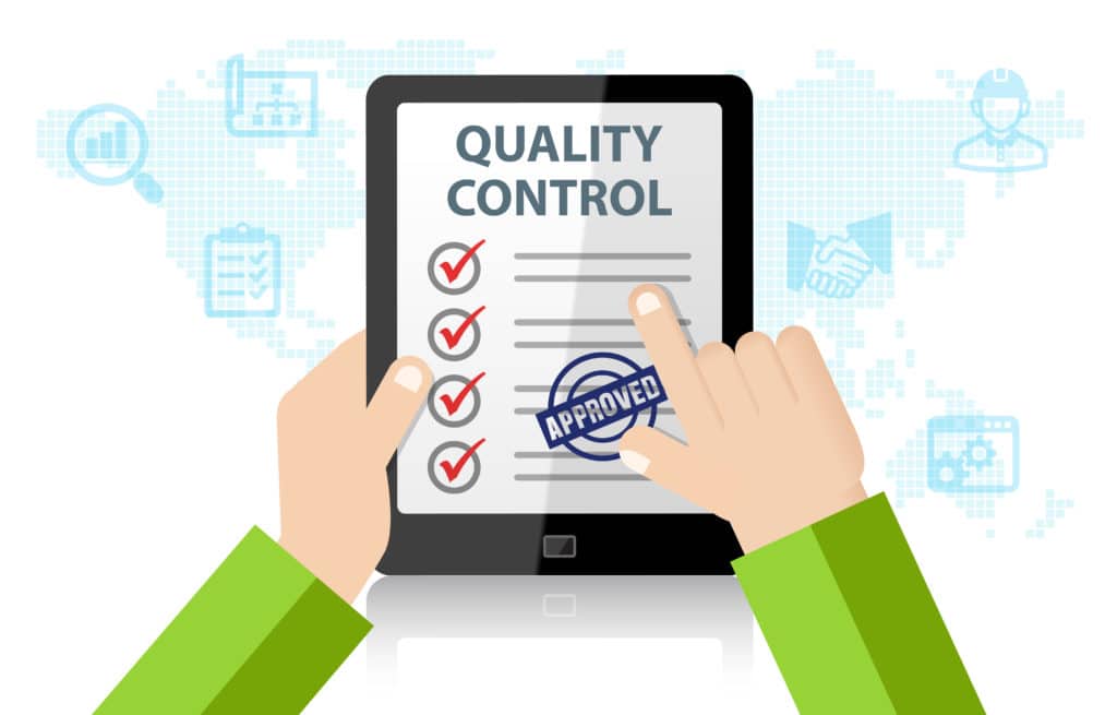 quality control app- setting Quality Standards