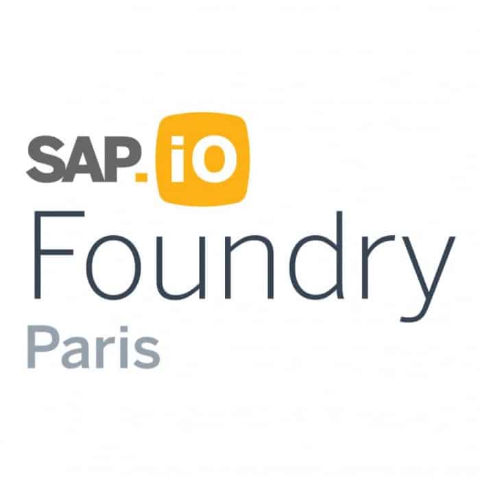 Sap.io Foundry Paris