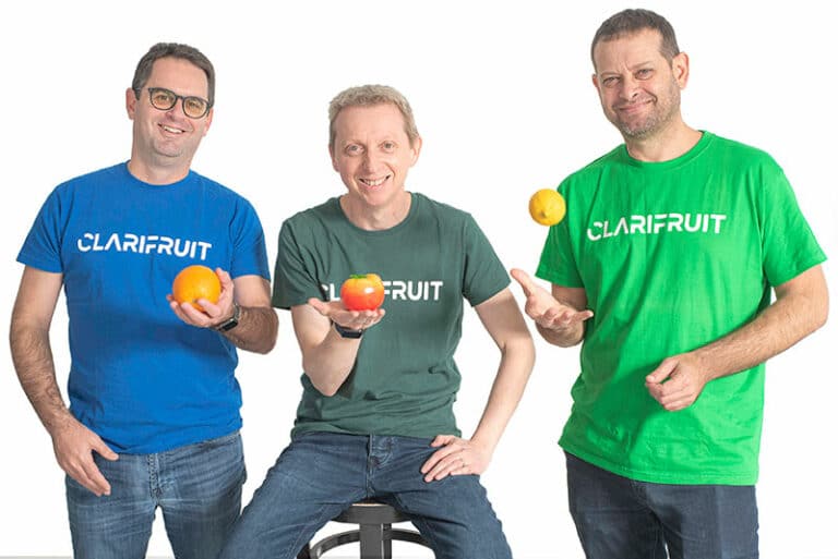 Clarifruit's founders