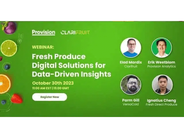 Fresh produce digital solutions