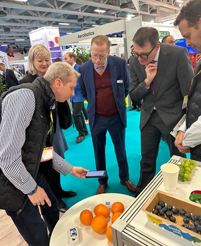 Fresh produce quality control software at Fruit Logistica